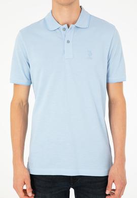 Erkek Açık Mavi Tişört - 50279567003