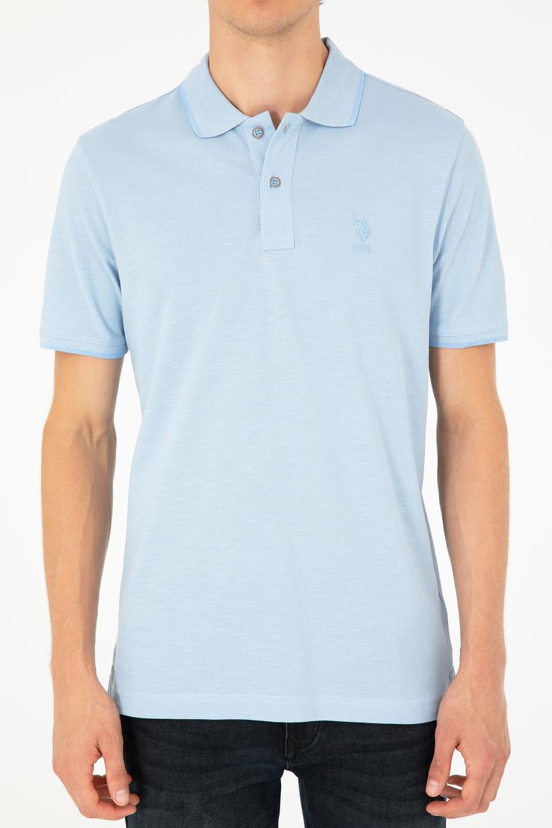 Erkek Açık Mavi Tişört - 50279567003