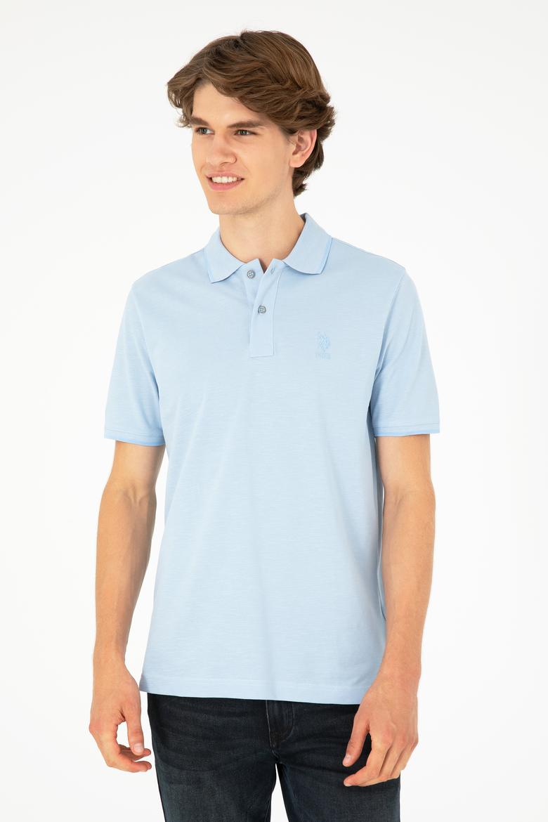 Erkek Açık Mavi Tişört - 50279567003