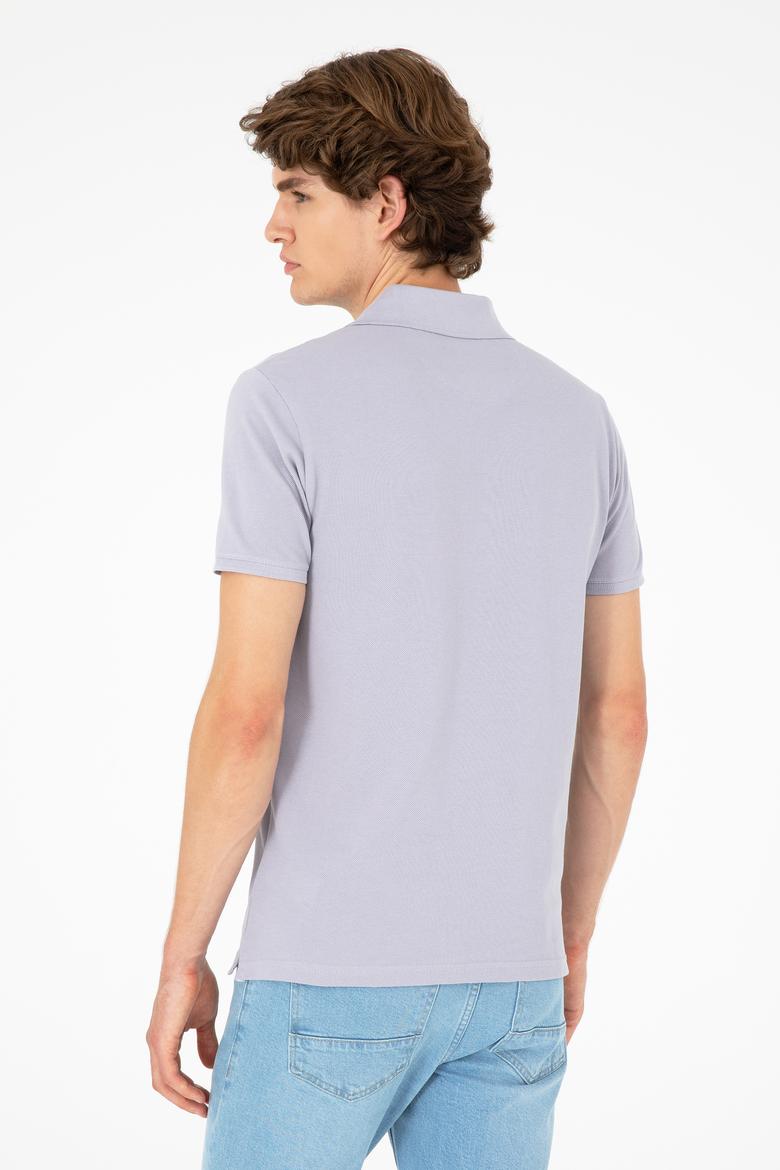 Erkek Gri Basic Tişört - 50279613277