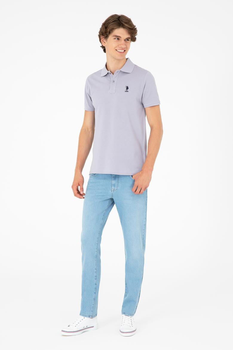 Erkek Gri Basic Tişört - 50279613277