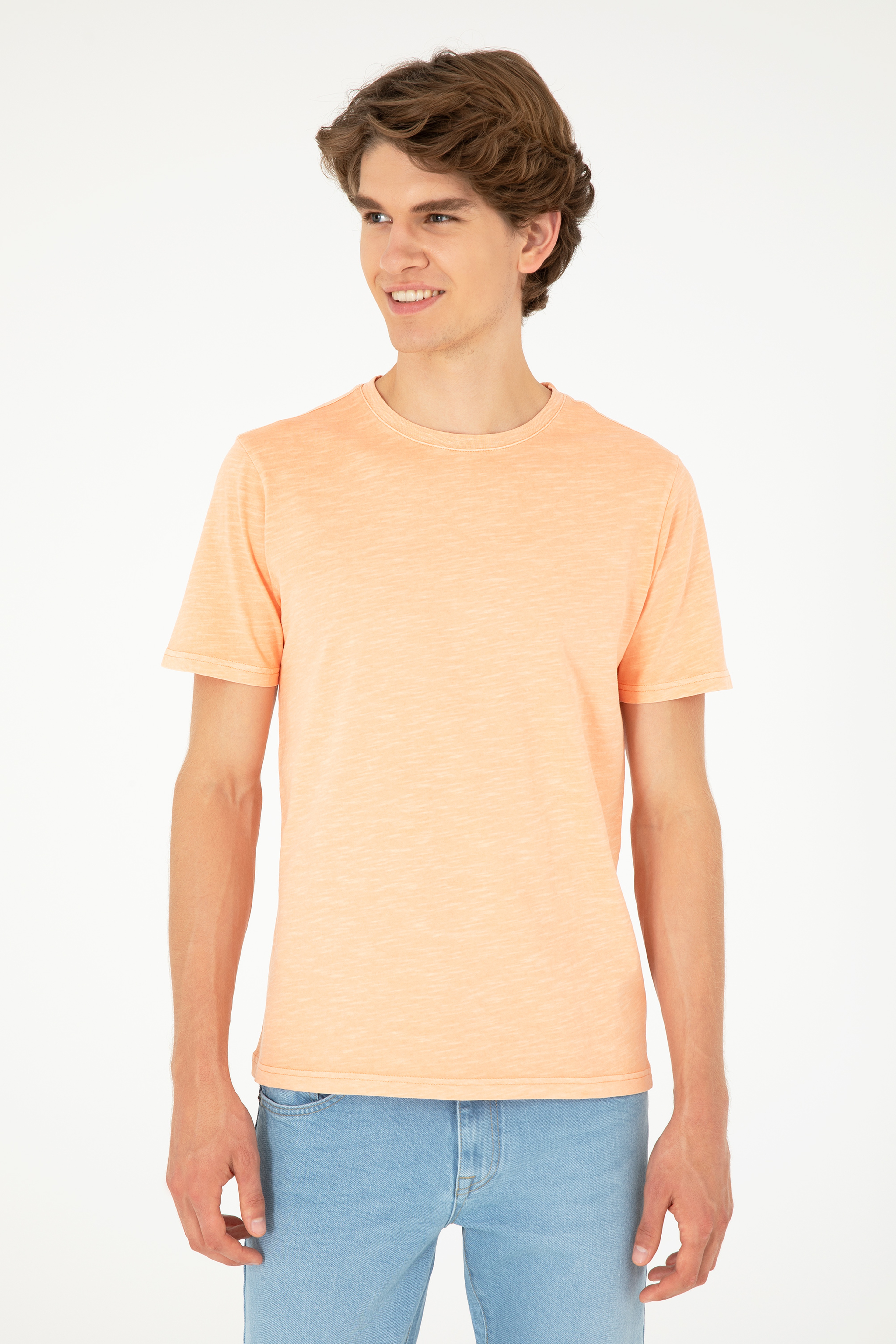 Erkek Somon Basic Tişört - Image 3