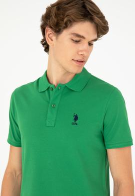 Erkek Yeşil Basic Tişört - 50279581120