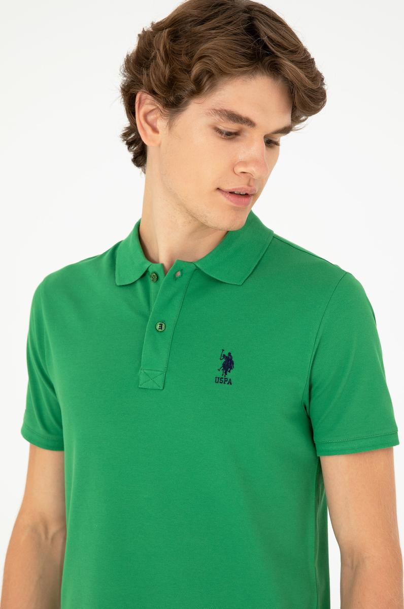 Erkek Yeşil Basic Tişört