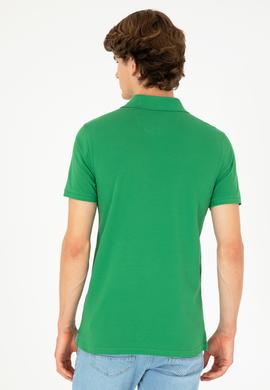 Erkek Yeşil Basic Tişört - 50279581120