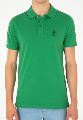 Erkek Yeşil Basic Tişört - 50279581120