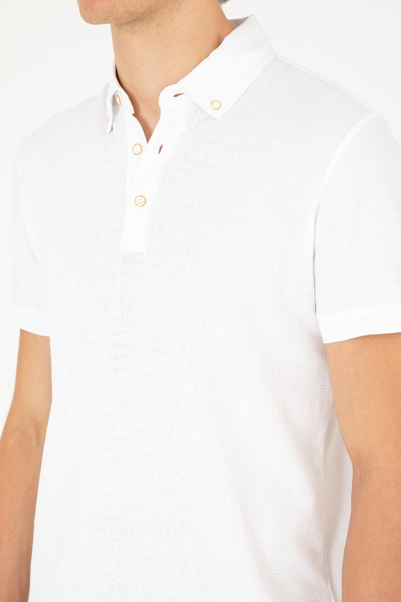 Erkek Beyaz Tişört - 50282502015