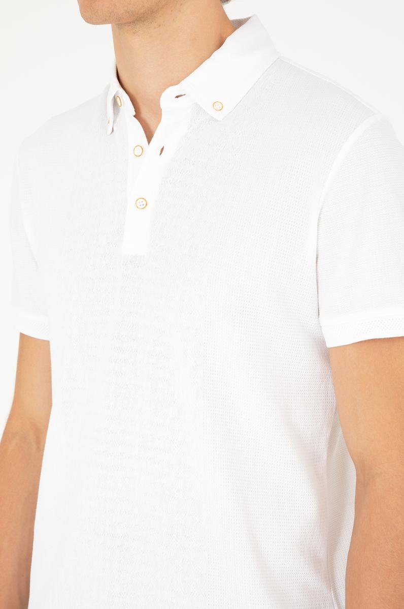 Erkek Beyaz Tişört