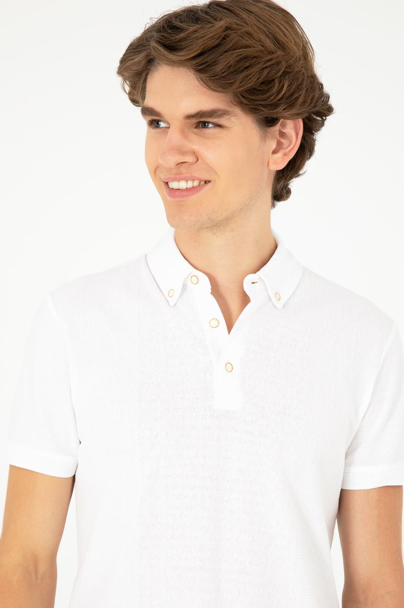 Erkek Beyaz Tişört