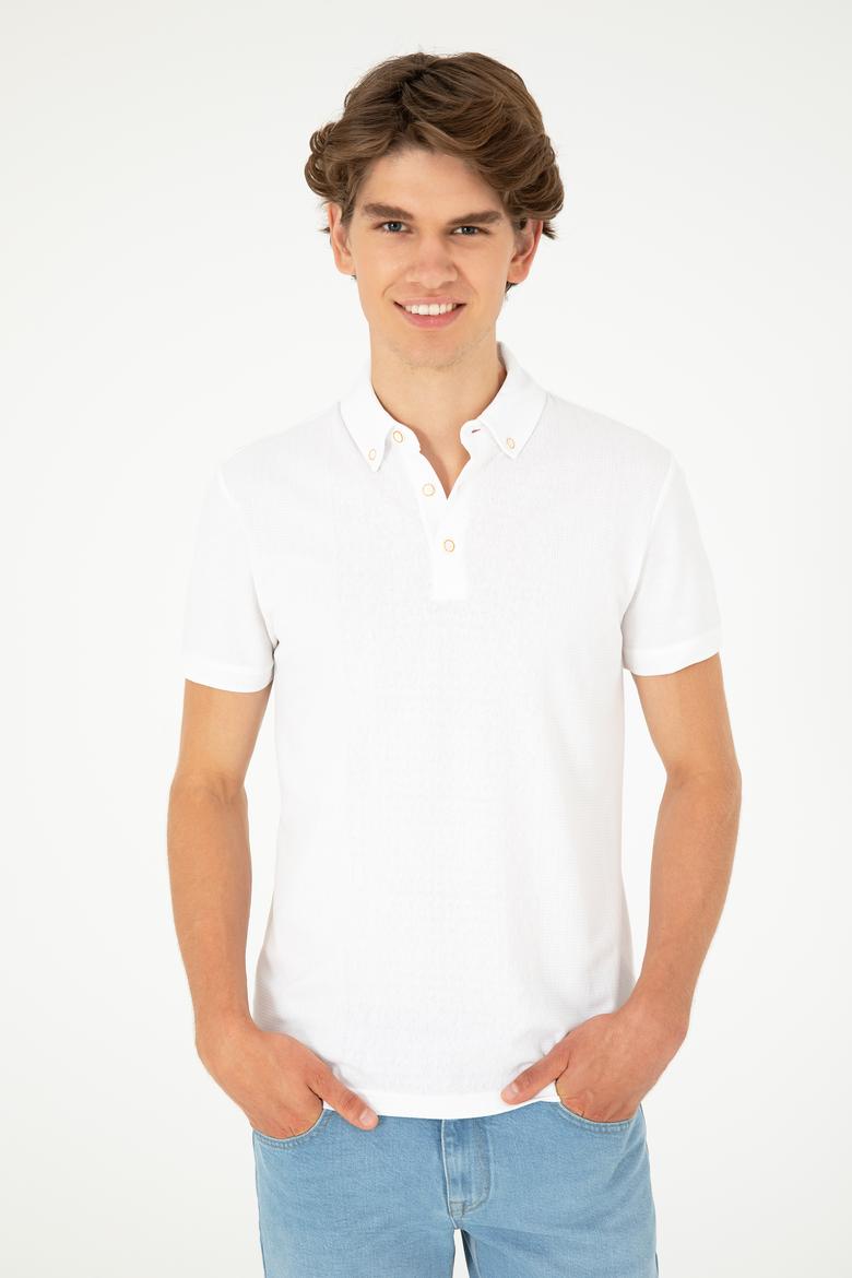 Erkek Beyaz Tişört - 50282502015