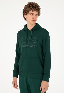 Erkek Koyu Yeşil Sweatshirt - 50293439050