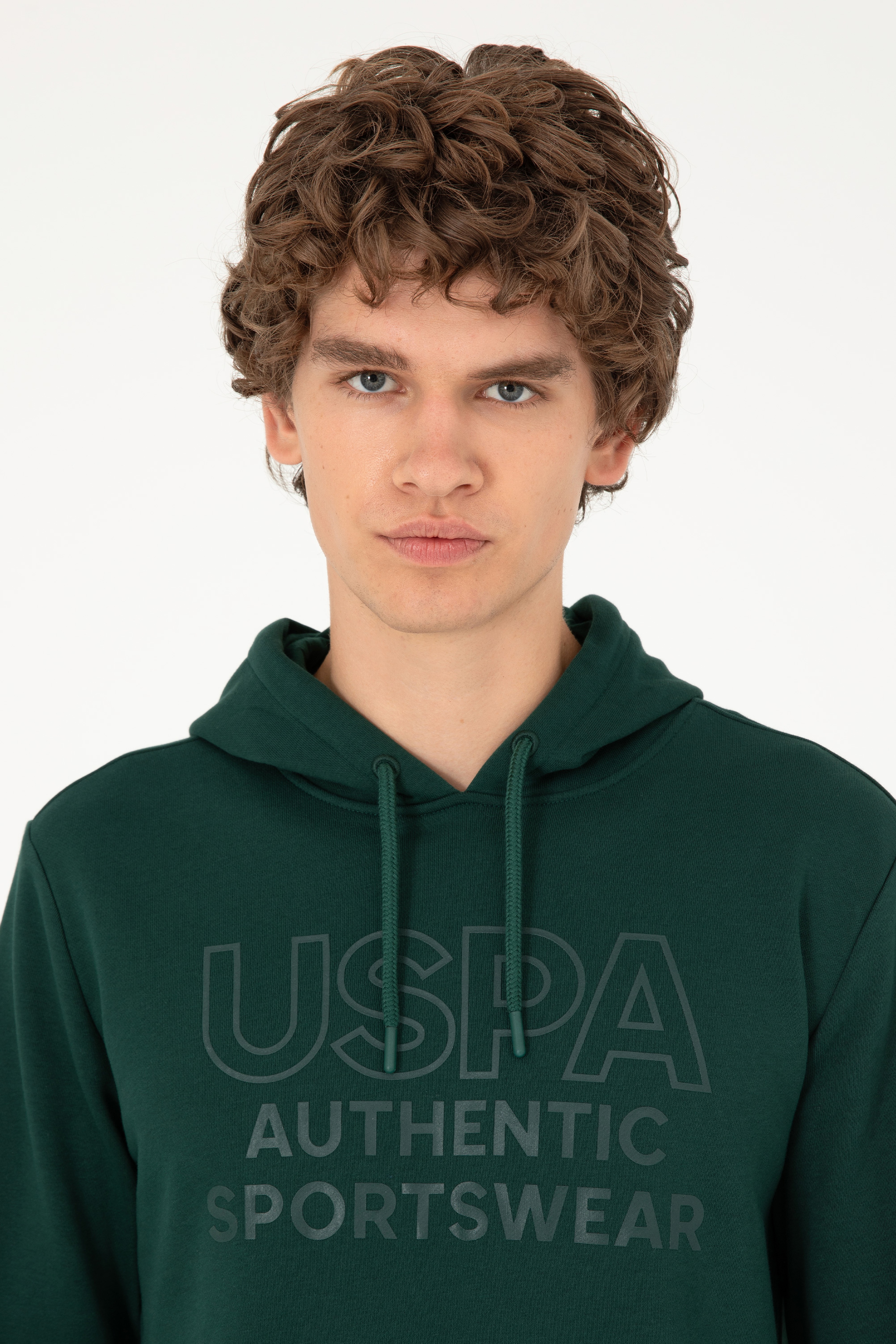 Erkek Koyu Yeşil Sweatshirt - Image 2