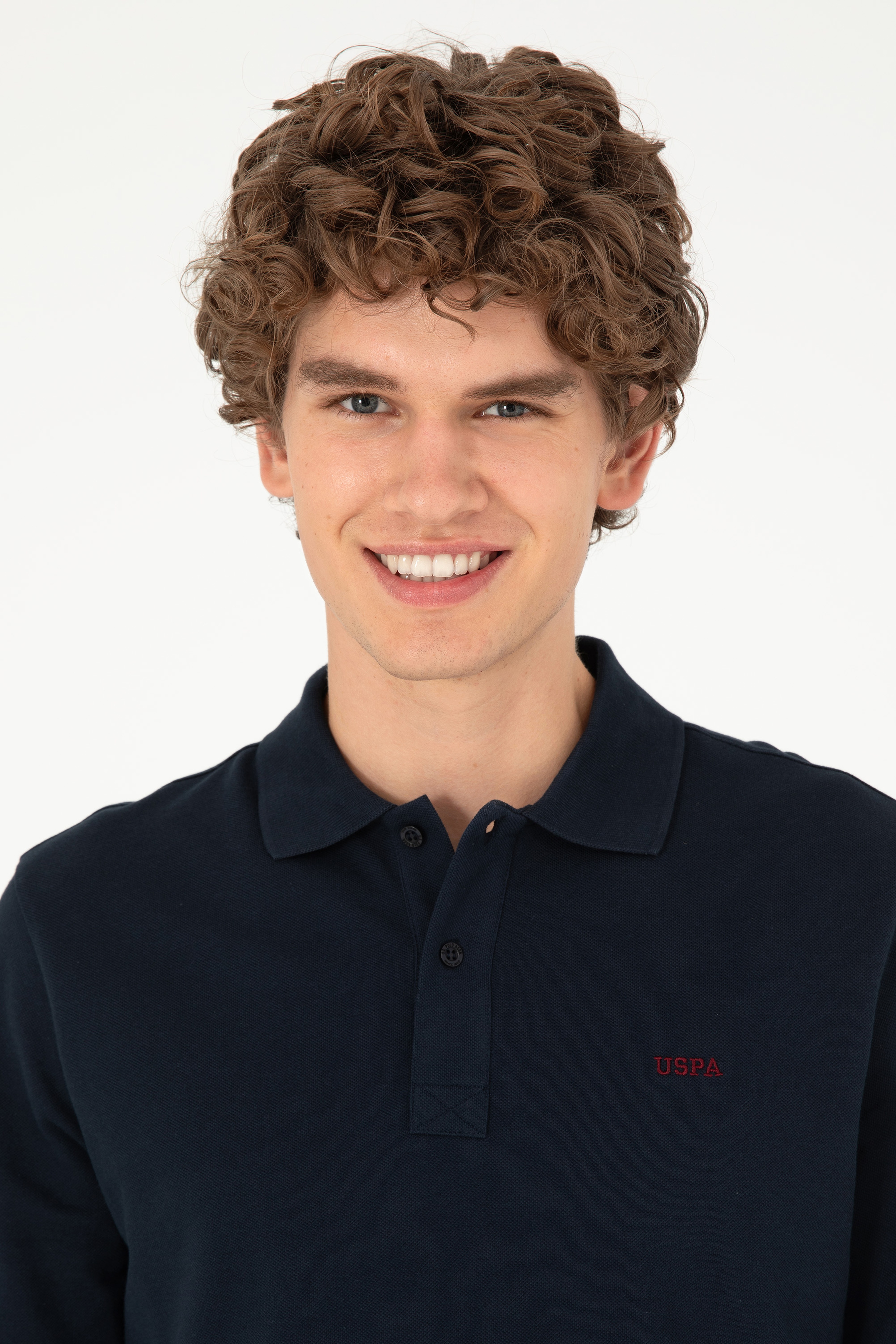 Erkek Lacivert Basic Sweatshirt - Image 2