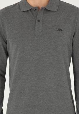 Erkek Antrasit Melanj Basic Sweatshirt - 50295169118