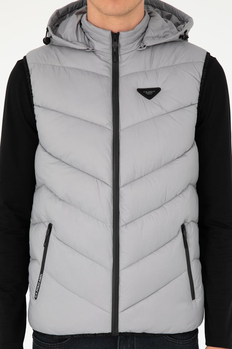 Erkek Açık Gri Yelek - 50290799020