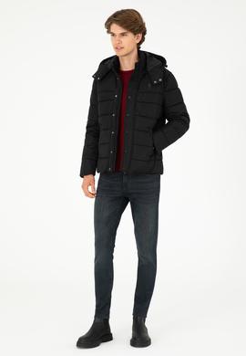 Erkek Siyah Kaban - 50290680011