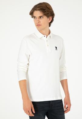 Erkek Ekru Basic Sweatshirt - 50289053011