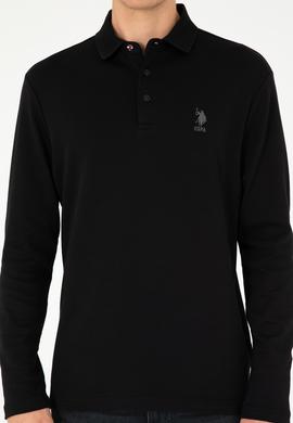 Erkek Siyah Basic Sweatshirt - 50289053041