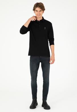Erkek Siyah Basic Sweatshirt - 50289053041