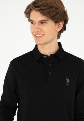 Erkek Siyah Basic Sweatshirt - 50289053041