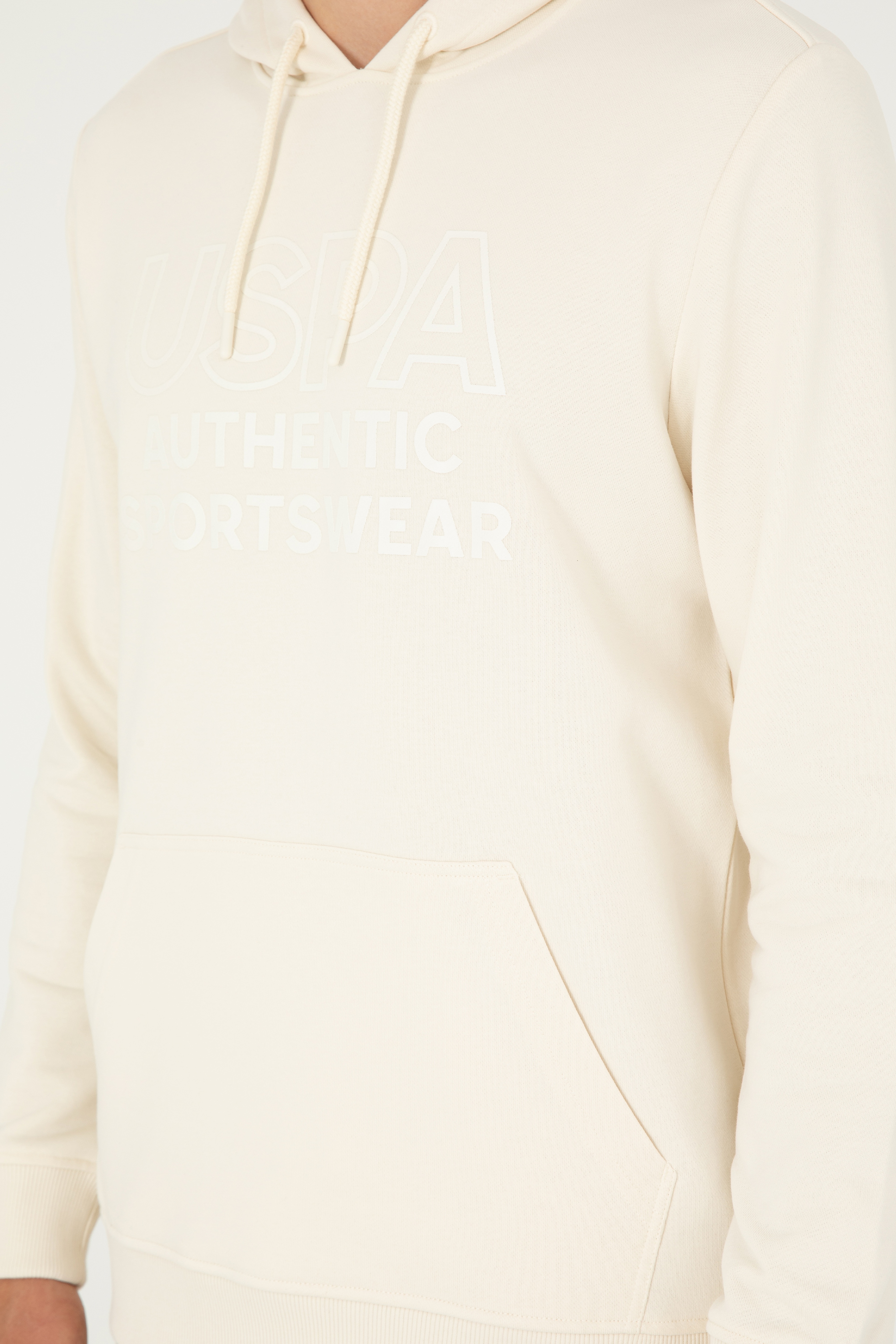 Erkek Krem Sweatshirt