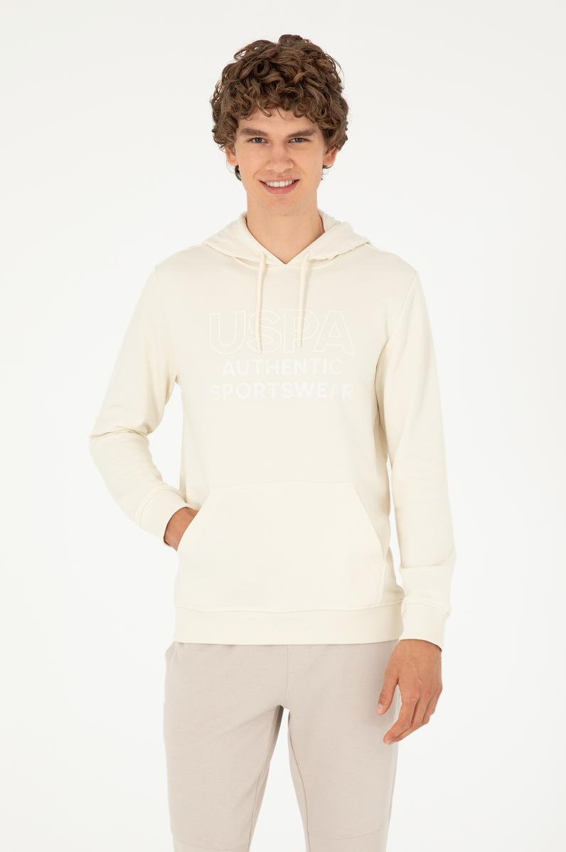 Erkek Krem Sweatshirt