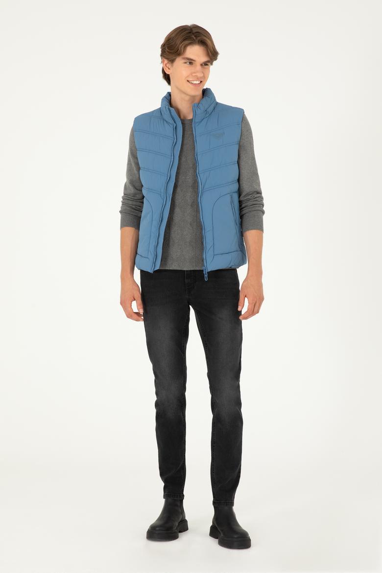 Erkek Saks Yelek - 50290796033