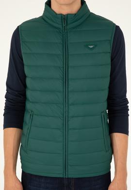 Erkek Koyu Yeşil Yelek - 50290793064