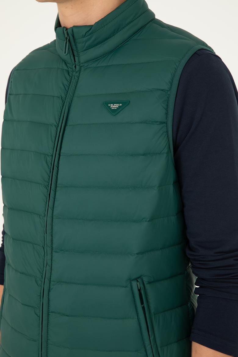 Erkek Koyu Yeşil Yelek - 50290793064