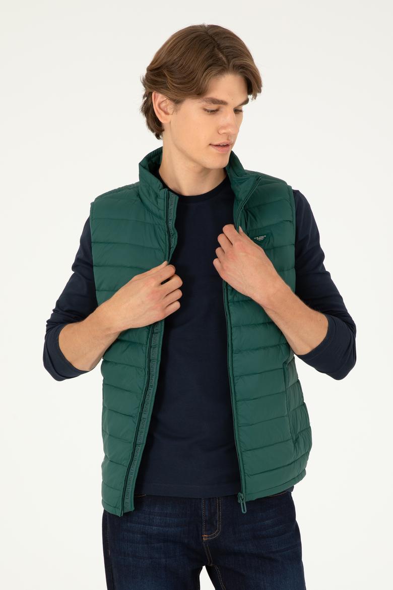 Erkek Koyu Yeşil Yelek - 50290793064