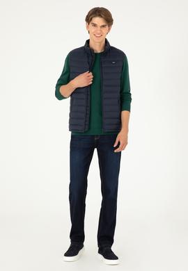 Erkek Lacivert Yelek - 50290793042