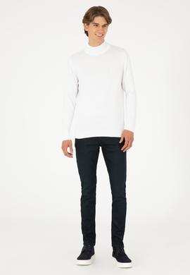 Erkek Mavi Slim Fit Jean Pantolon - 50289501012