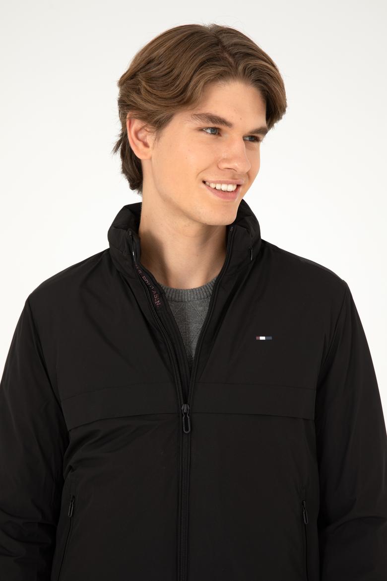 Erkek Siyah Mont - 50292409019