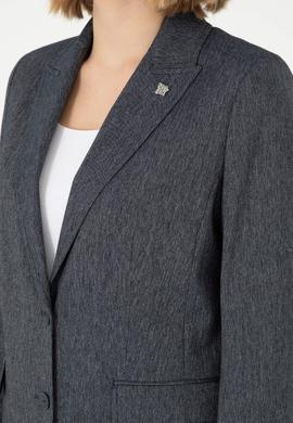 Kadın İndigo Ceket - 50291988010