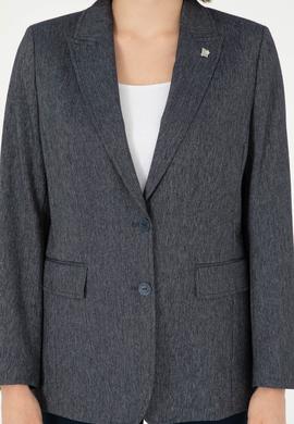 Kadın İndigo Ceket - 50291988010