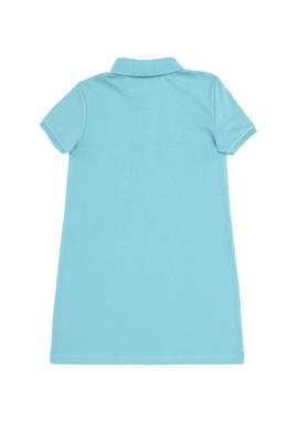 Kız Çocuk Mint Polo Yaka Örme Elbise - 50288076141