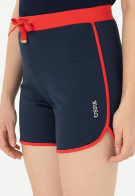 Kadın Lacivert Örme Şort - 50285890007