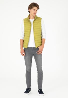 Erkek Fıstık Yeşili Yelek - 50290793033