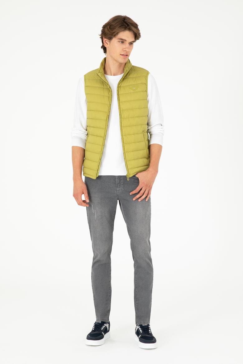 Erkek Fıstık Yeşili Yelek - 50290793033