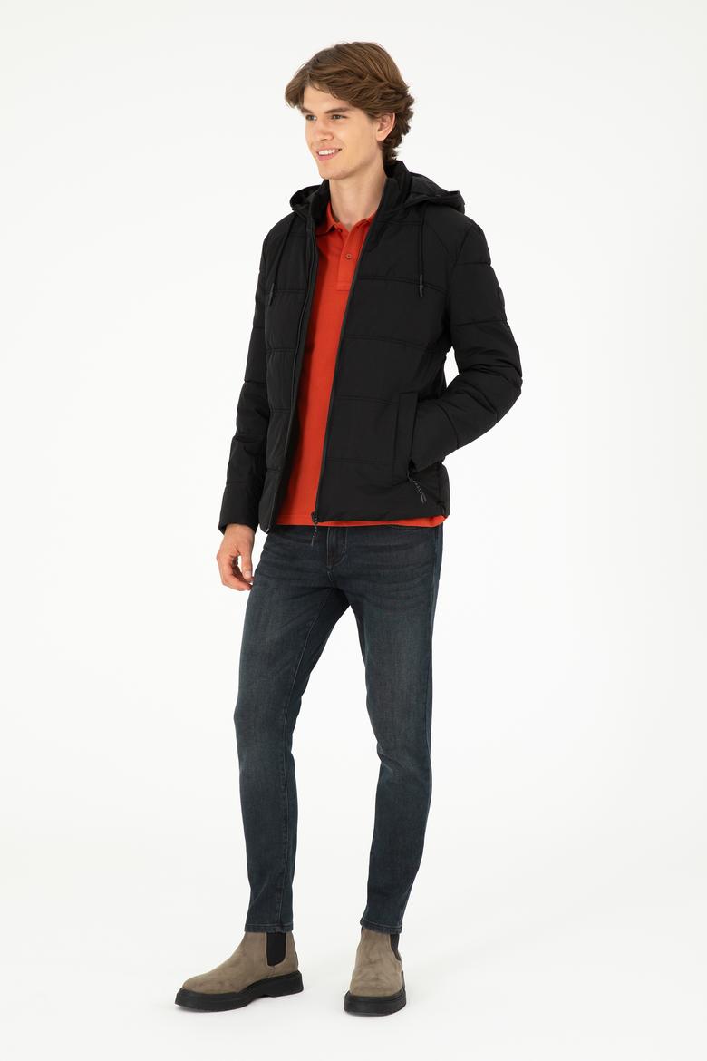 Erkek Siyah Mont - 50290757008