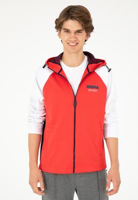 Erkek Kırmızı Örme Hırka - 50281479013