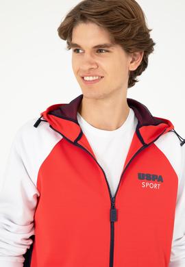 Erkek Kırmızı Örme Hırka - 50281479013