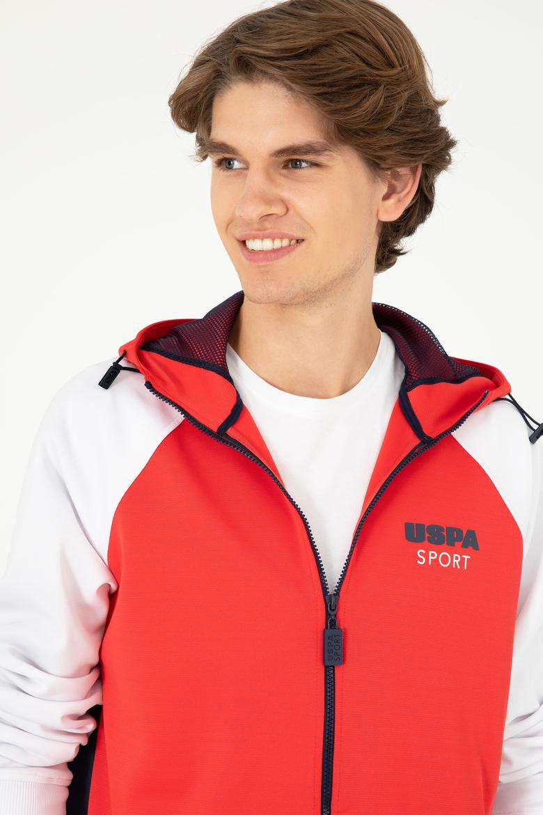 Erkek Kırmızı Örme Hırka - 50281479013