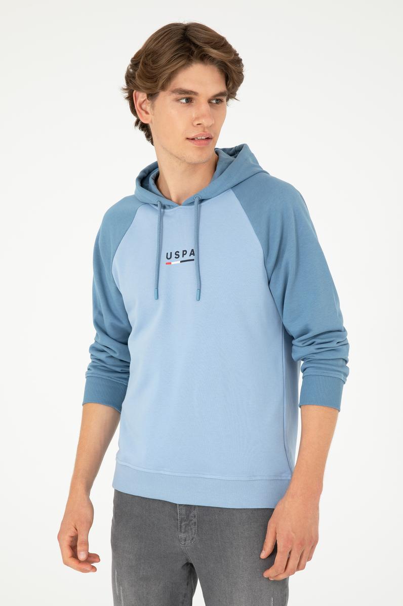 Erkek Açık Mavi Sweatshirt