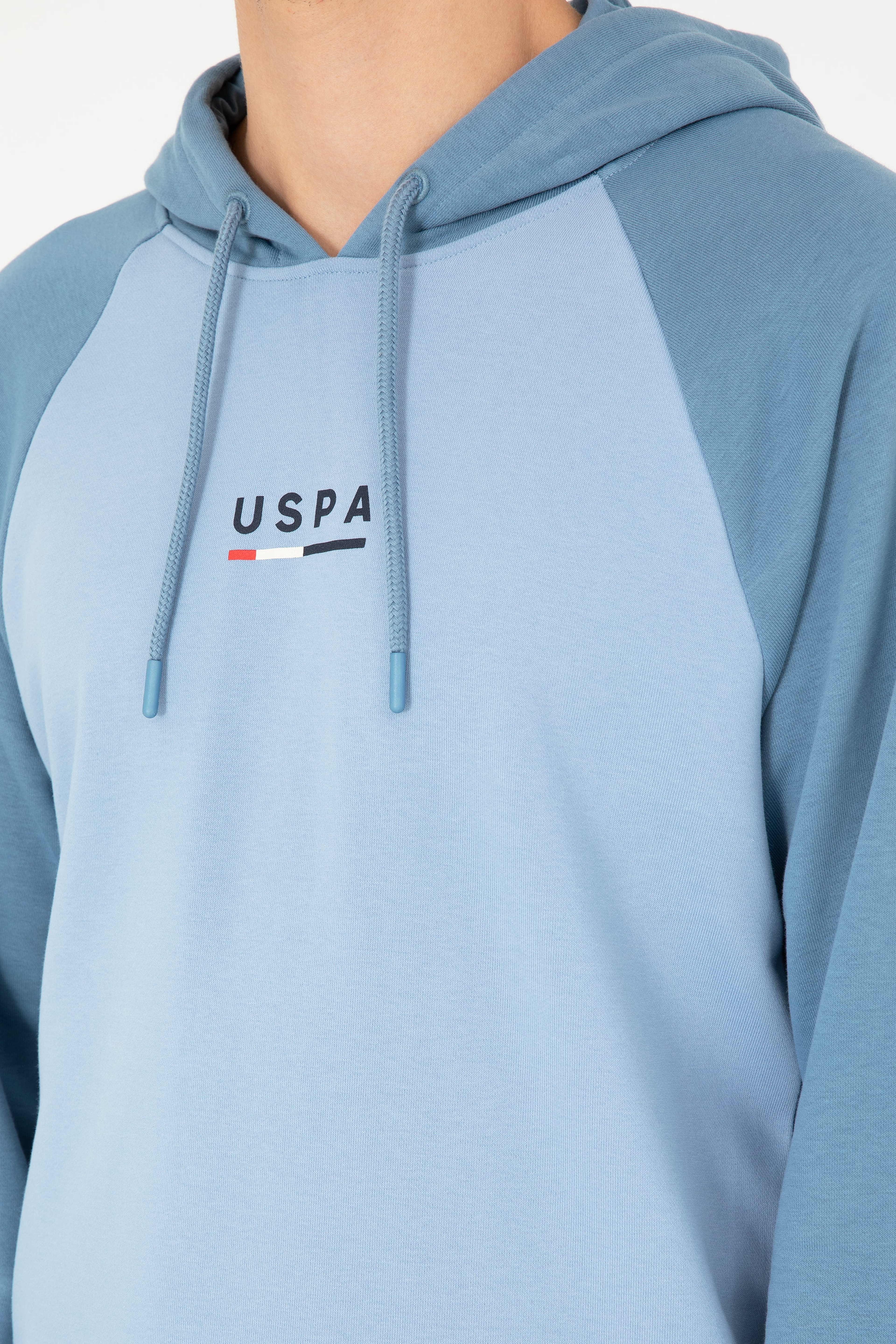 Erkek Açık Mavi Sweatshirt - Image 7