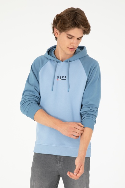 Erkek Açık Mavi Sweatshirt