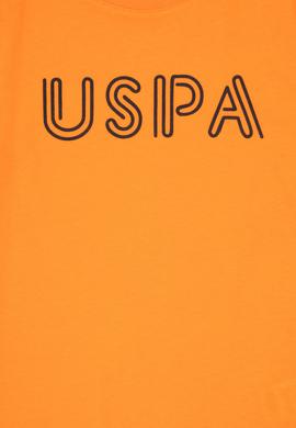 Erkek Çocuk Turuncu Basic Bisiklet Yaka Tişört - 50284813109