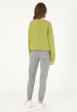 Kadın Gri Melanj Jogger Eşofman Altı - 50296946020