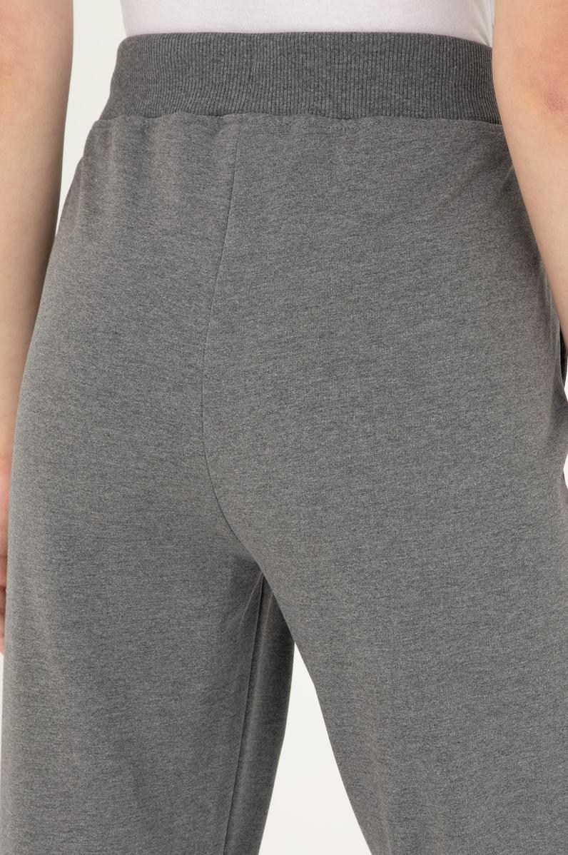 Kadın Antrasit Melanj Eşofman Altı