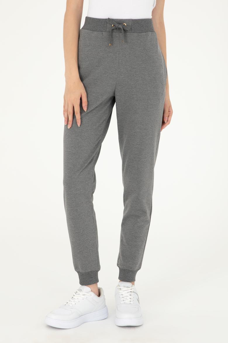 Kadın Antrasit Melanj Eşofman Altı - 50296925033